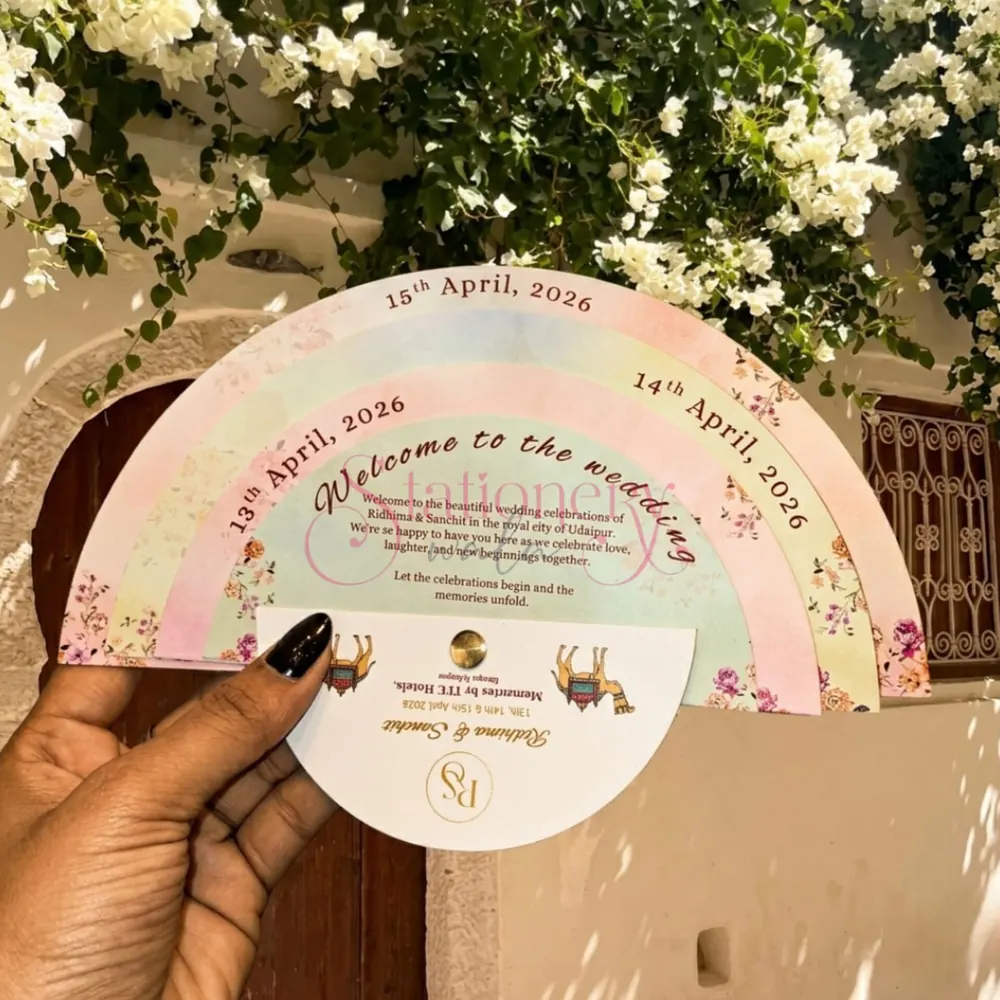 Lotus Welcome Suite · Udaipur — Destination & NRI Invitations luxury wedding stationery designed by StationeryWalaa